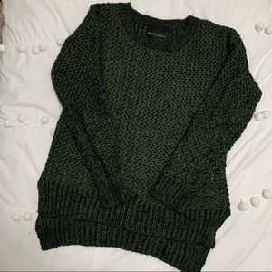 Green and Black Sweater